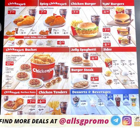 Jollibee Menu & Prices (August 2024).